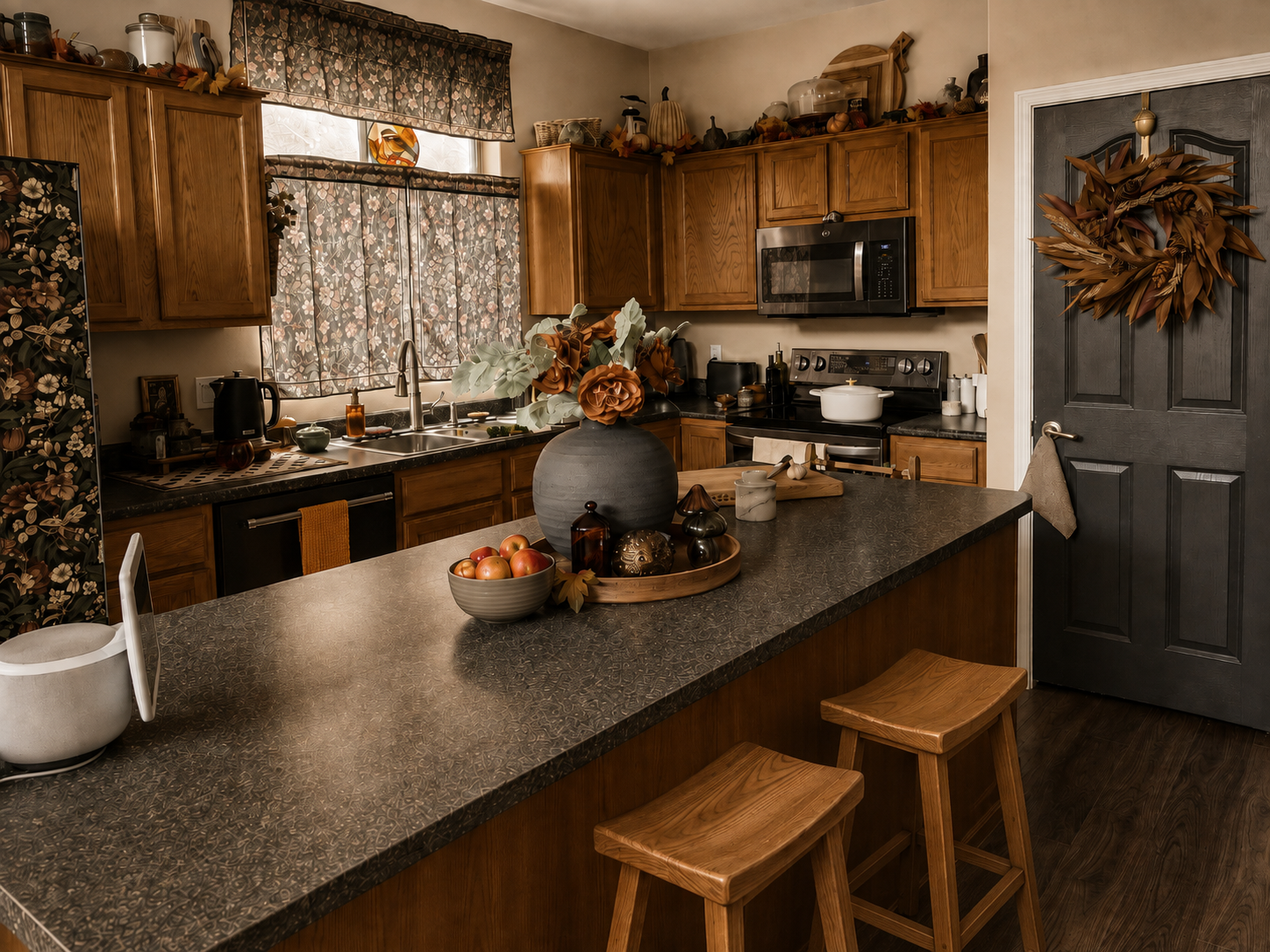 How I Gave My Early 2000s Kitchen a Cozy Fall Refresh